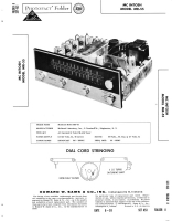 McIntosh MR-55 - Service manual